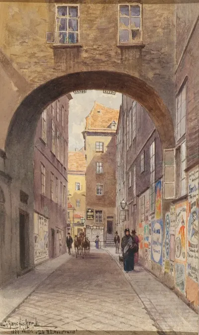 Die Backerstrase In Wien