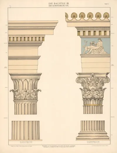 Die Baustile Iii Der Korinthische Stil