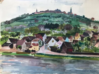 Die Bergfeste Dilsberg Bei Heidelberg