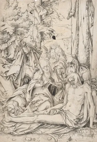 Die Beweinung Christi 2