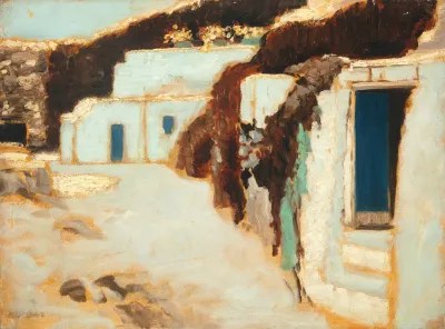 Die Blauen Turen Auf Ponza