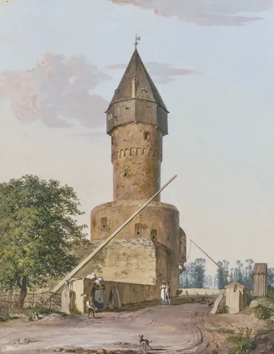 Die Bockenheimer Warte Zu Frankfurt Am Main