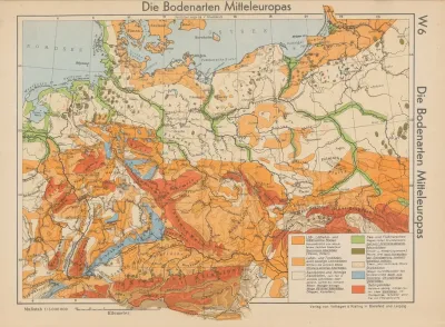 Die Bodenarten Mitteleuropas