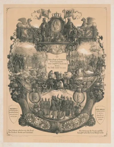Die Carlsruher Burgerwehr