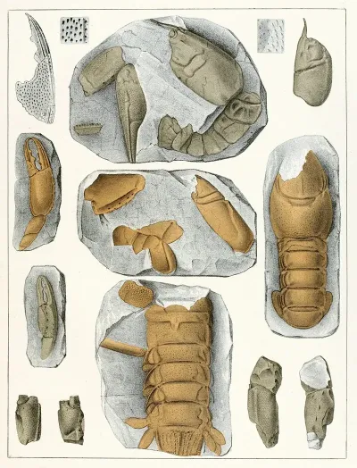 Die Crustaceen Der Bohmischen Kreideformation Pl 5
