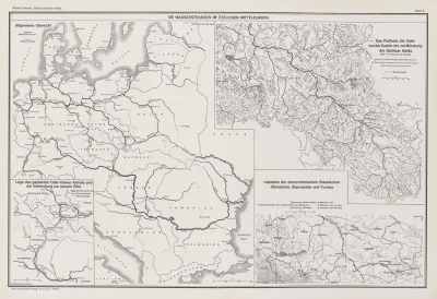 Die ‎wasserstrassen‎ ‎im‎ ‎ostlichen‎ ‎mitteleuropa