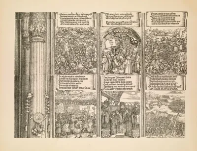 Die Ehrenpforte Des Kaisers Maximilian I Pl 05