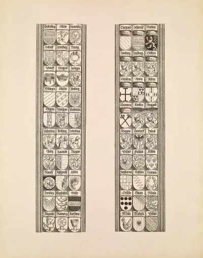 Die Ehrenpforte Des Kaisers Maximilian I Pl 10