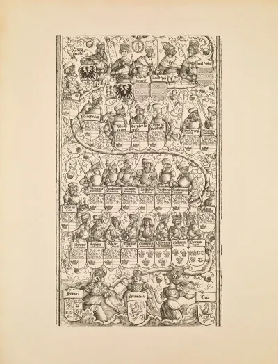 Die Ehrenpforte Des Kaisers Maximilian I Pl 12