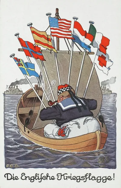 Die Englische Kriegsflagge