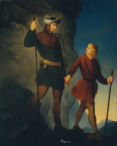 Die Errettung Kaiser Maximilians I Aus Der Martinswand