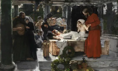 Die Erweckung Der Tochter Des Jairus