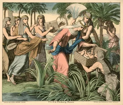 Die Findung Mosis Moses Found In An Ark