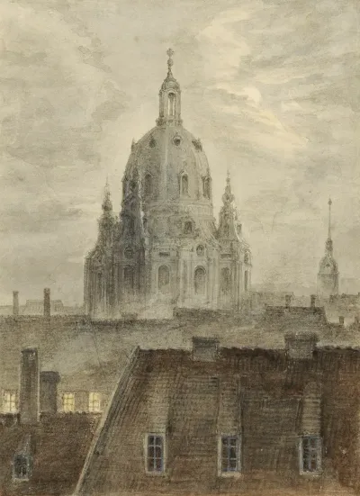 Die Frauenkirche In Dresden