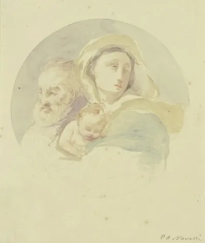 Die Heilige Familie Im Rund