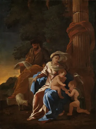 Die Heilige Familie Mit Dem Johannesknaben 4