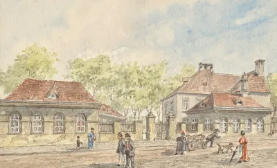 Die Hohlweggasse In Wien Landstrase