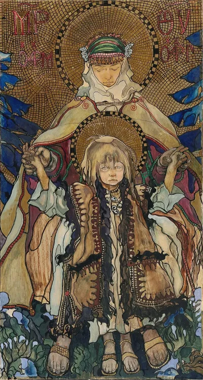 Die Huzulische Madonna 3