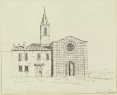 Die Kirche S Giuliana Bei Perugia