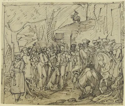 Die Letzten Zehn Soldaten Vom Vierten Regiment Des Polnischen Revolutionsheers Betreten 1831 Preusisches Gebiet