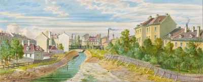 Die Magdalenenbrucke Uber Den Wienfluss