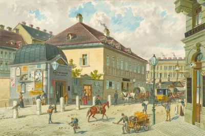 Die Mariahilfer Linie In Wien