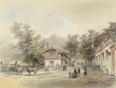 Die Meierei In Der Vorderbruhl Bei Wien