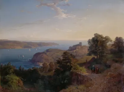 Die Mundung Des Bosporus Yoros Kalesi