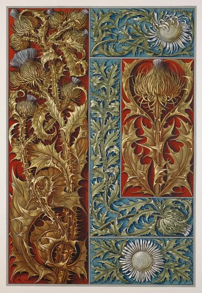 Die Pflanze In Kunst Und Gewerbe Pl 002