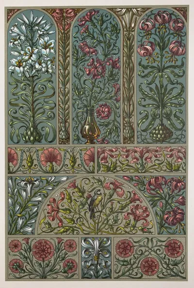 Die Pflanze In Kunst Und Gewerbe Pl 004