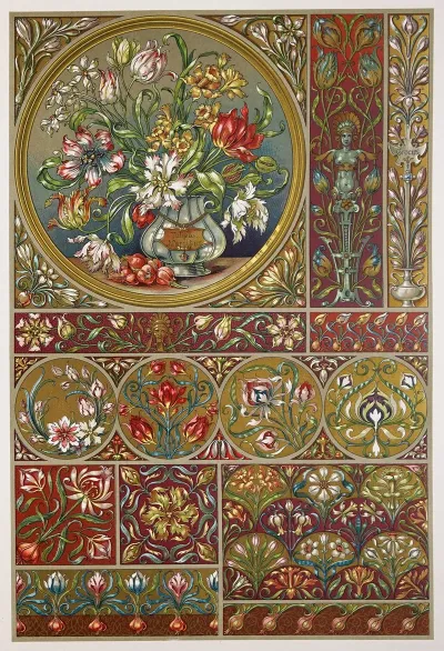 Die Pflanze In Kunst Und Gewerbe Pl 028