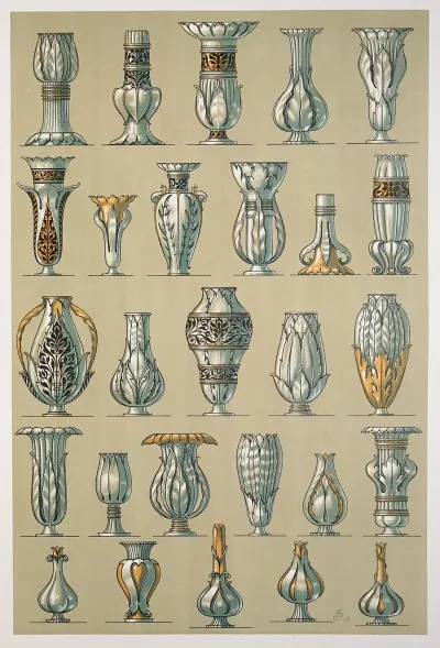 Die Pflanze In Kunst Und Gewerbe Pl 029