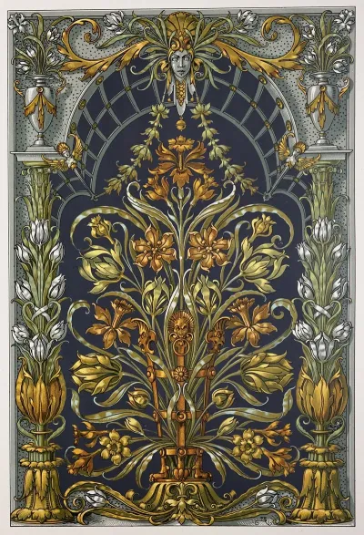 Die Pflanze In Kunst Und Gewerbe Pl 030