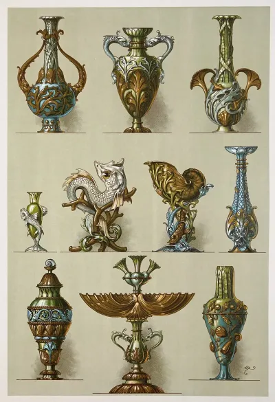 Die Pflanze In Kunst Und Gewerbe Pl 035