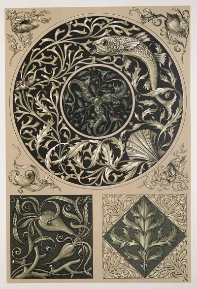 Die Pflanze In Kunst Und Gewerbe Pl 036
