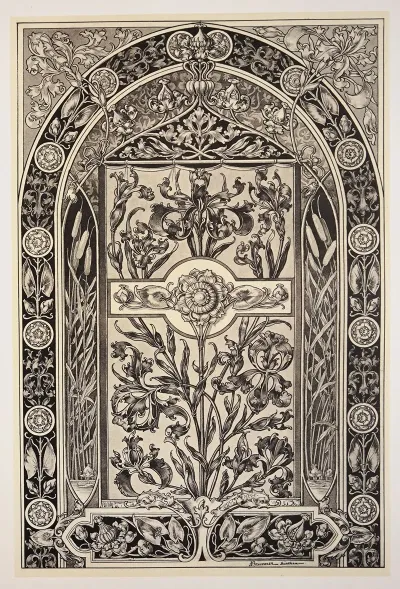 Die Pflanze In Kunst Und Gewerbe Pl 044