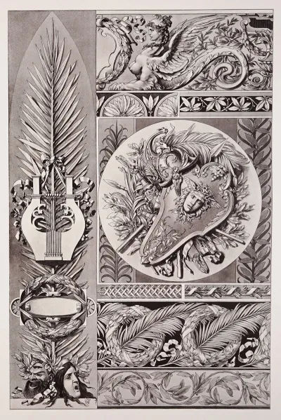 Die Pflanze In Kunst Und Gewerbe Pl 054