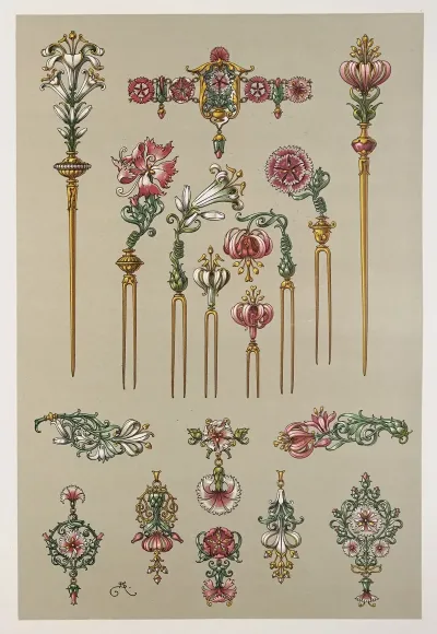 Die Pflanze In Kunst Und Gewerbe Pl 072
