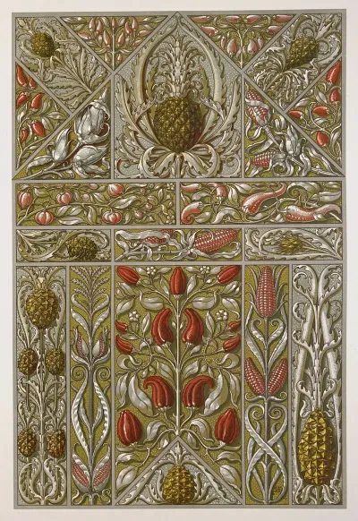 Die Pflanze In Kunst Und Gewerbe Pl 074