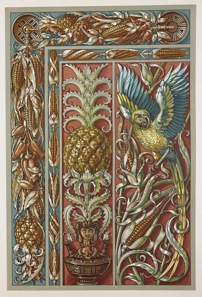 Die Pflanze In Kunst Und Gewerbe Pl 076