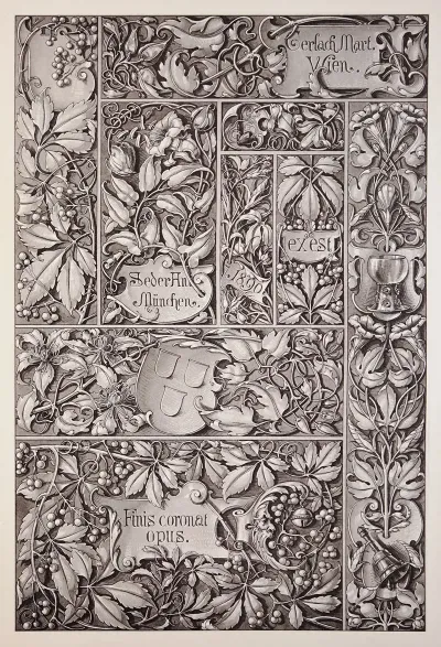 Die Pflanze In Kunst Und Gewerbe Pl 091