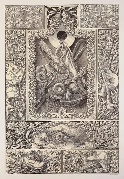 Die Pflanze In Kunst Und Gewerbe Pl 103