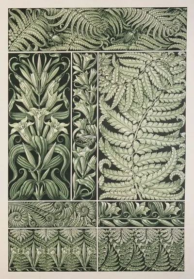 Die Pflanze In Kunst Und Gewerbe Pl 104