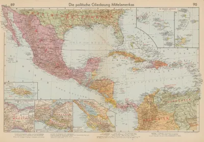 Die Politische Gliederung Mittelamerikas