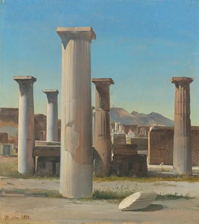 Die Ruinen Von Pompeji
