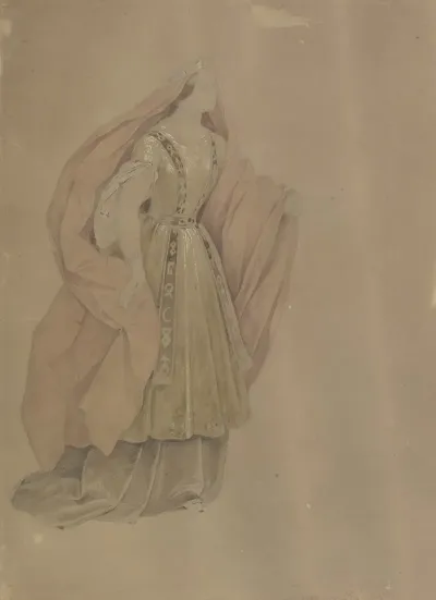 Die Sangerin Karoline Hetzenecker In Der Oper Hans Heiling