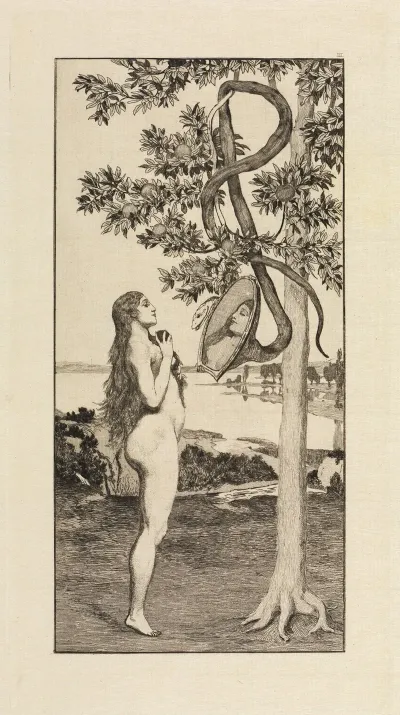 Die Schlange Eva Und Die Zukunft Opus Iii Blatt 3