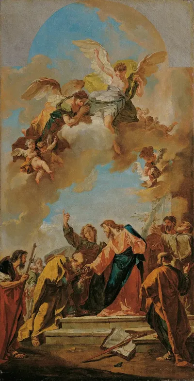 Die Schlusselubergabe An Petrus