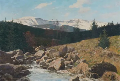 Die Schneegruben Im Riesengebirge