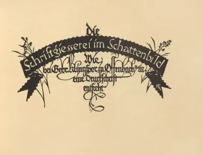 Die Schriftgiesserei Im Schattenbild Pl 01